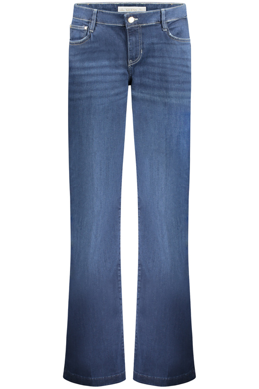 SPODNIE DAMSKIE GUESS JEANS W KOLORZE NIEBIESKIM