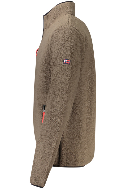 Norway 1963 BR�ZOWA BLUZA M�SKA Z ROZPINANYM NA ZAMEK