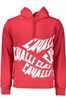 BLUZA BEZ ZAMKA CAVALLI CLASS MĘSKA CZERWONA
