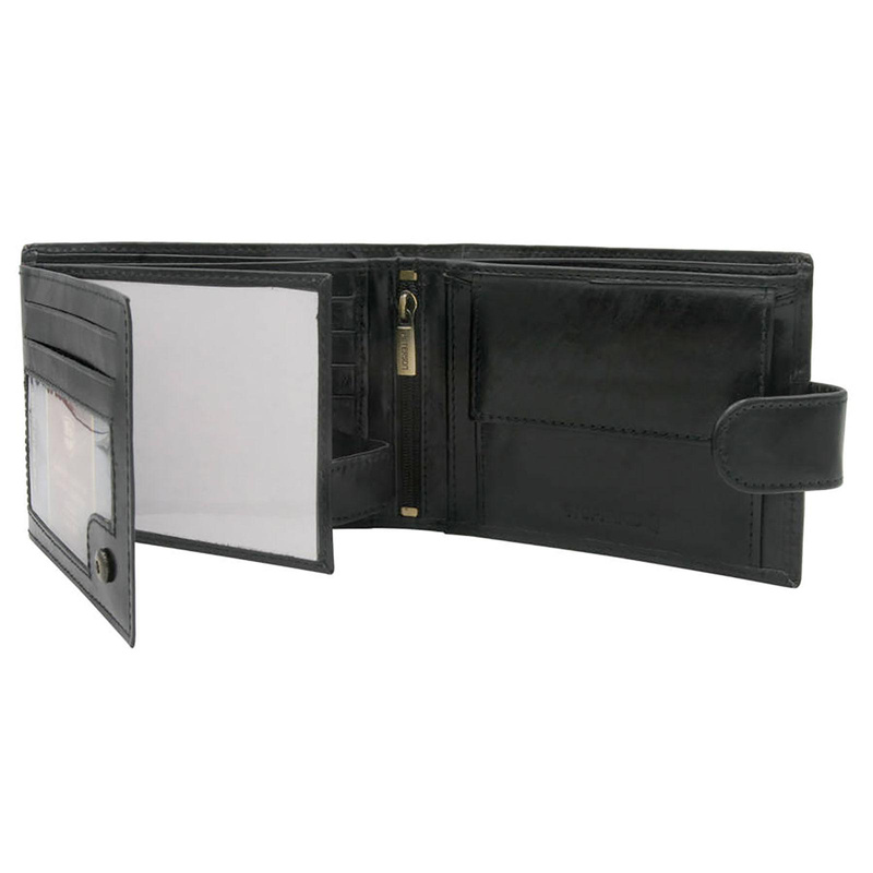 Skórzany męski portfel Peterson PTN N992L-VT