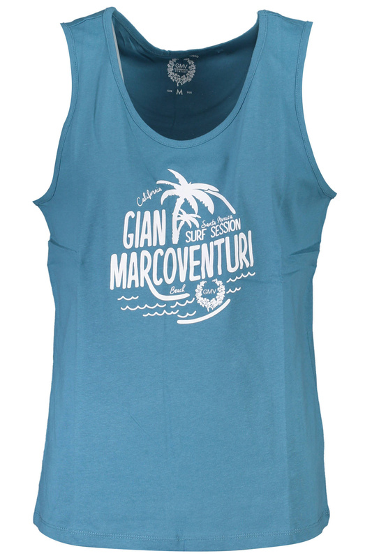 GIAN MARCO VENTURI MĘSKI NIEBIESKI TANK TOP