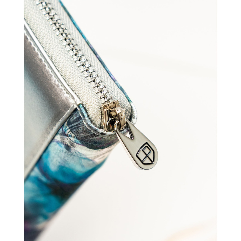 skóra naturalna + Damski portfel ze skóry ekologicznej Peterson PTN PX25-NPK