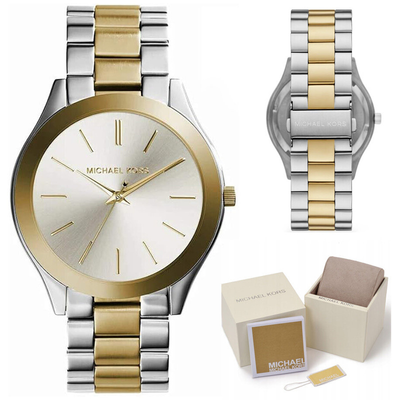ZEGAREK DAMSKI Michael Kors Slim Runway MK3494 + BOX