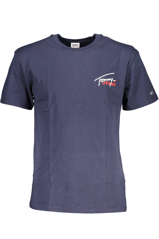 NIEBIESKI T-SHIRT MĘSKI Z KRÓTKIM RĘKAWEM TOMMY HILFIGER