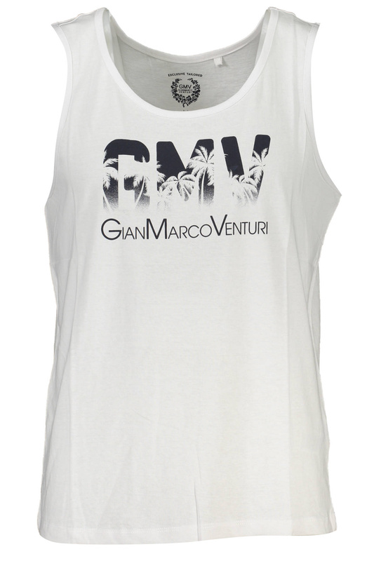 GIAN MARCO VENTURI MĘSKI BIAŁY TANK TOP