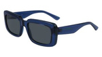 Okulary KARL LAGERFELD KL6101S-400. Okulary przeciwsłoneczne, Kolor niebieski. Unisex.