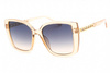 Okulary GUESS GF0427-27W. Okulary przeciwsłoneczne, Kolor przezroczysty. Kobieta.