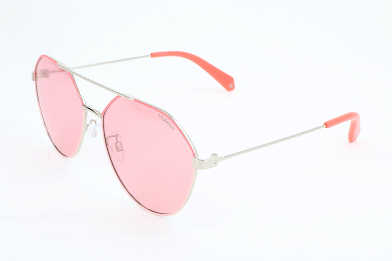 Okulary POLAROID PLD6059FS-35J. Okulary przeciwsłoneczne, Kolor ROSE. Unisex.