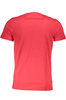 CAVALLI CLASS T-SHIRT Z KRÓTKIM RĘKAWEM MĘSKI CZERWONY