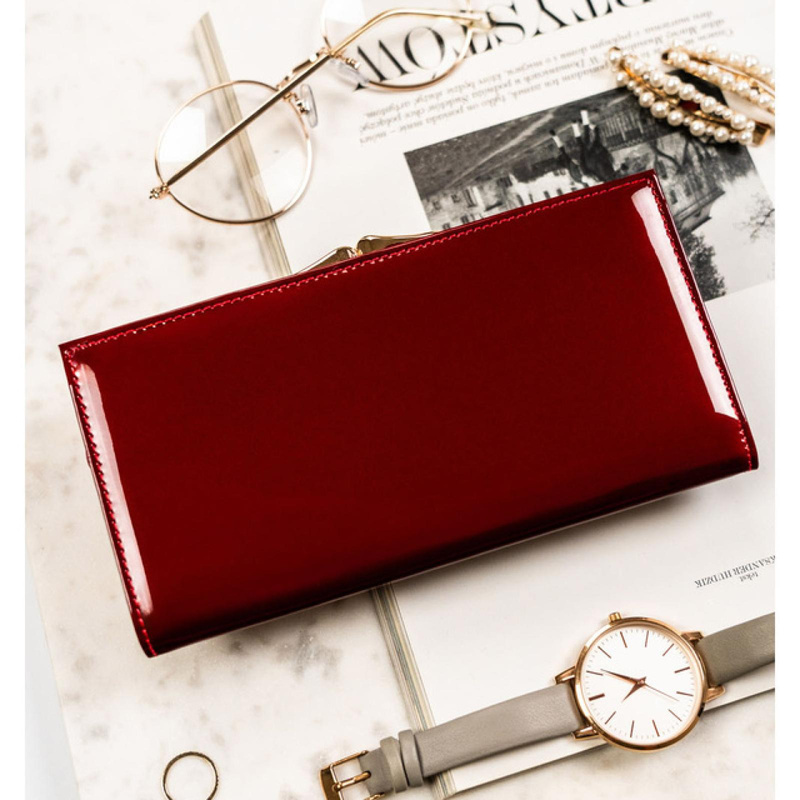 Skórzany damski portfel Peterson PTN BC-421028