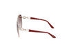 Okulary GUESS GU00158-6132F. Okulary przeciwsłoneczne, Kolor złoty. Kobieta.