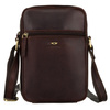 Torba męska crossbody z gładkiej skóry naturalnej - Peterson