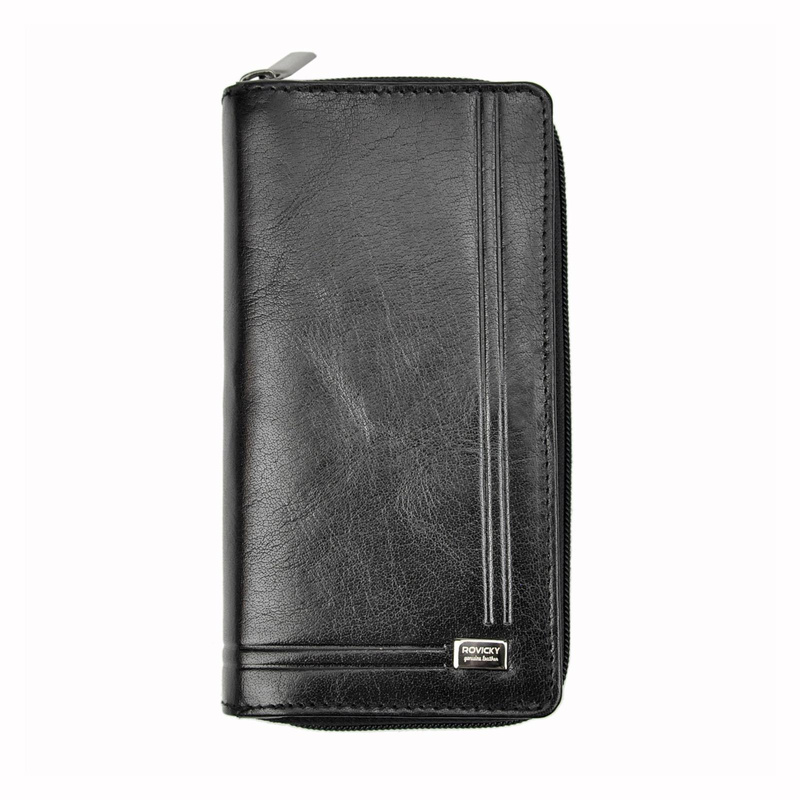 Skórzany damski portfel Rovicky CPR-8931-BAR RFID