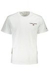BIAŁY T-SHIRT MĘSKI Z KRÓTKIM RĘKAWEM TOMMY HILFIGER