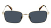 Okulary LANVIN LNV104S-710. Okulary przeciwsłoneczne, Kolor złoty. Unisex.