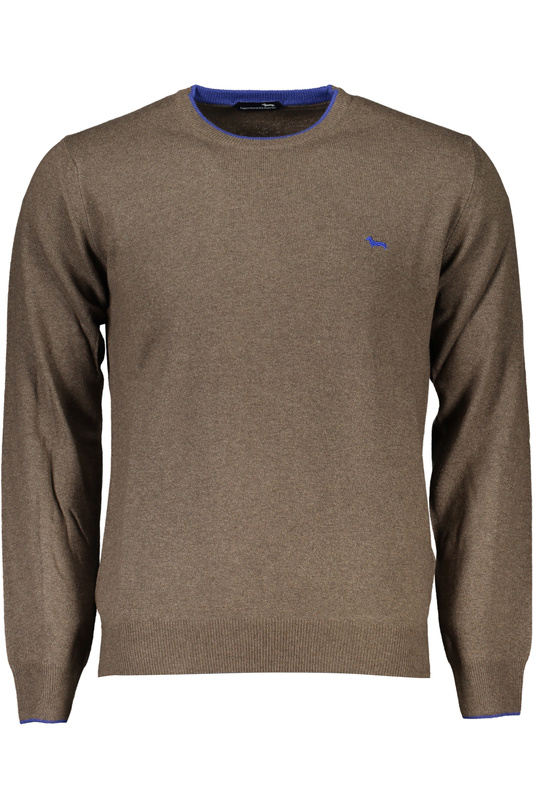 BRĄZOWY SWETER MĘSKI HARMONT&BLAINE