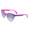 Okulary ITALIA INDEPENDENT 0022-ZEB-055. Okulary przeciwsłoneczne, Kolor żółty. Kobieta.