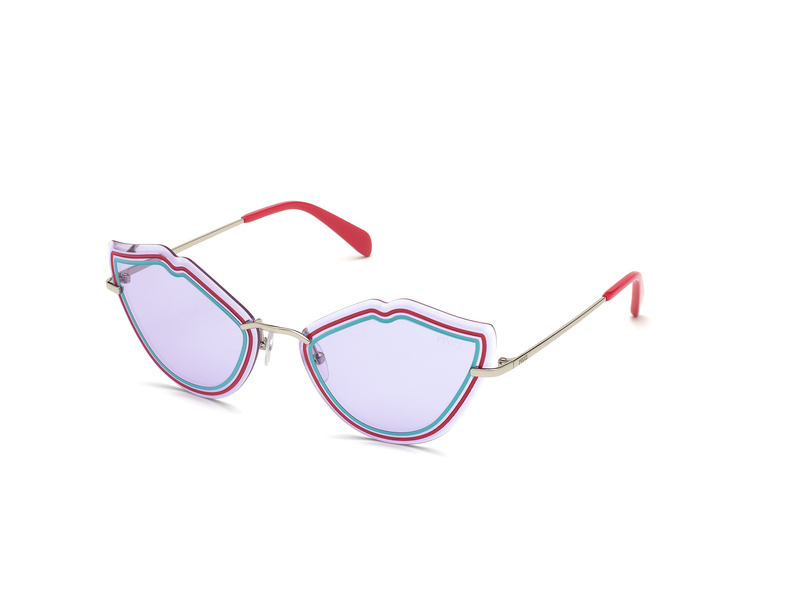 Okulary EMILIO PUCCI EP0134-6416Y. Okulary przeciwsłoneczne, Kolor szary. Kobieta.