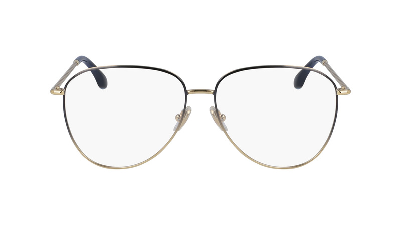 Okulary VICTORIA BECKHAM VB21165714416. EYEGLASSES, Kolor niebieski. Kobieta.