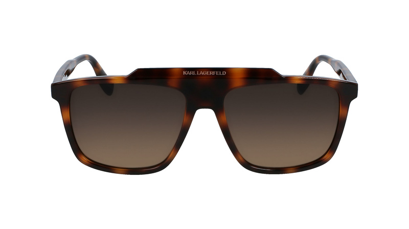 Okulary KARL LAGERFELD KL6107S581624. Okulary przeciwsłoneczne, Kolor brązowy. Mężczyzna.