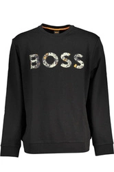 HUGO BOSS MAN CZARNY BLUZA BEZ ZAMKA