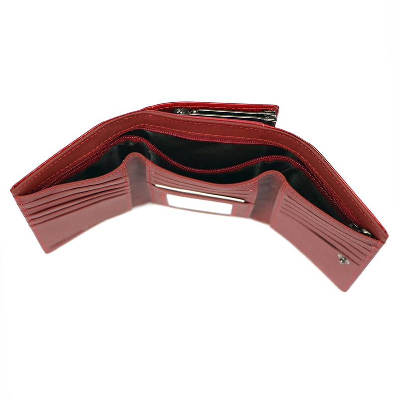 Skórzany damski portfel Cavaldi H23-2-DBF