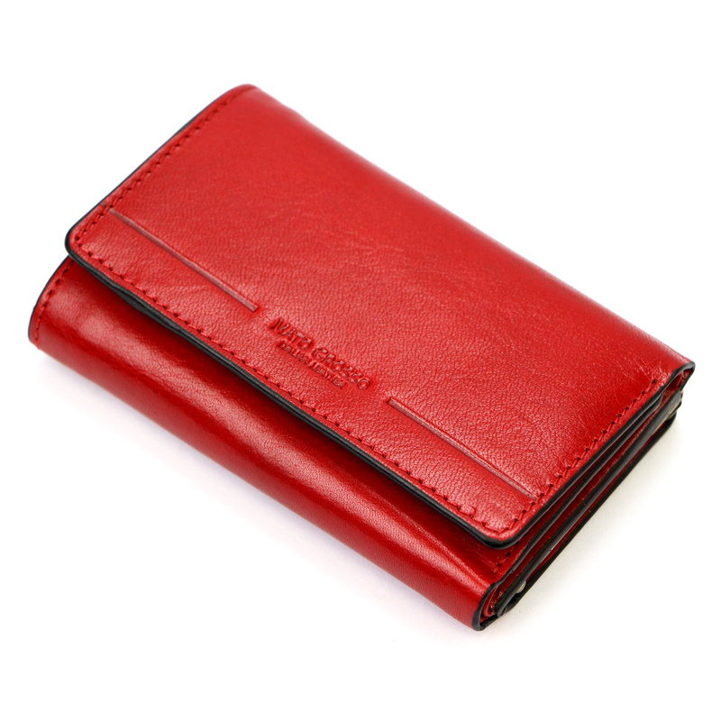 Mato Grosso damski portfel skórzana zgrabna portmonetka pojemna