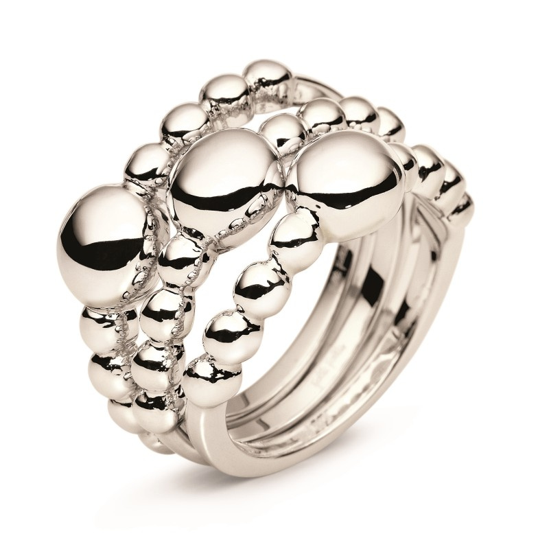 Biżuteria FOLLI FOLLIE 1R17F001-50. Pierścionek, Kolor srebrny. Kobieta.