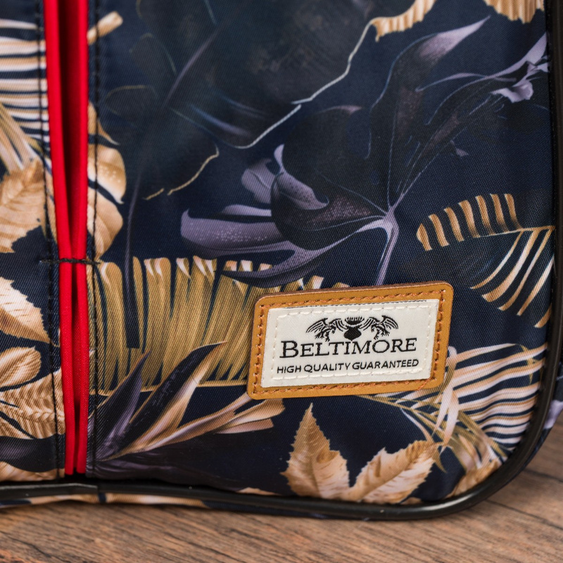 Plecak Podróżny Lekki Bagaż Podręczny Samolotowy Ryanair Wizzair Beltimore złote liście Q77