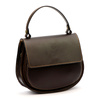 Zaokrąglona Listonoszka skórzana elegancka torebka na ramię Gregorio