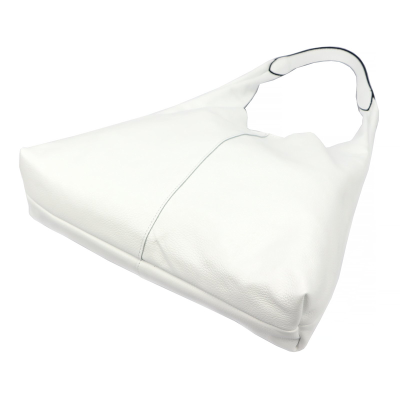 Vera Pelle damska shopperbag skóra naturalna duża torebka na ramię z etui