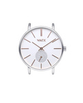 Zegarek WATXANDCO WXCA1026. BOX, Kolor srebrny. Kobieta.