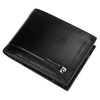 Pierre Cardin męski portfel skóra naturalna poziomy składany RFID