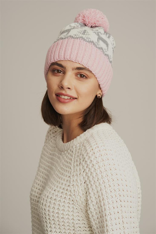 Zimowa ciepła czapka UNISEX