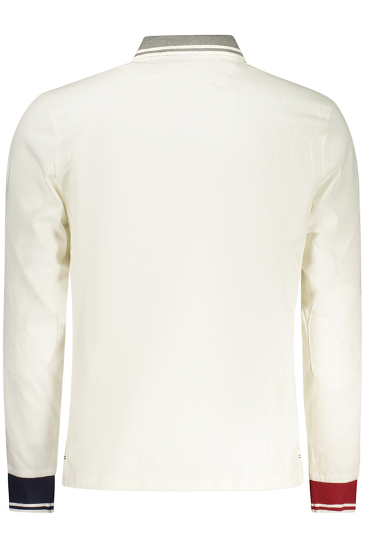 NORTH SAILS M�SKA KOSZULKA POLO Z D�UGIM R�KAWEM W KOLORZE BIA�YM
