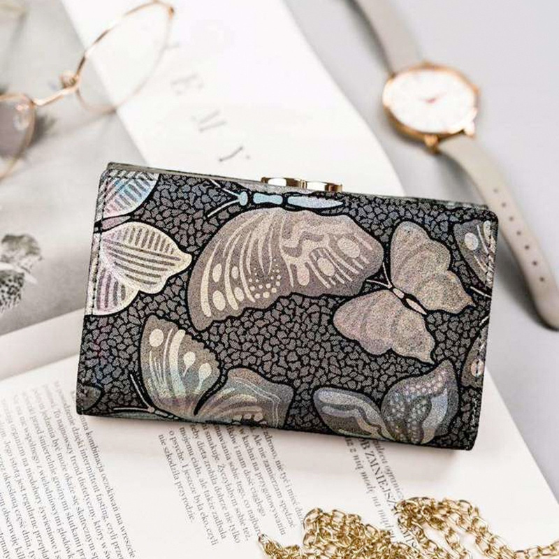 Skórzany damski portfel Peterson PTN 42108-ONBF