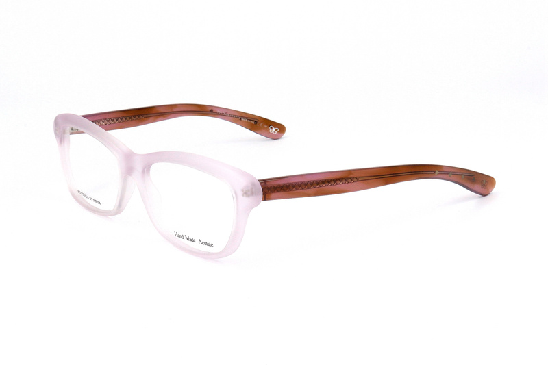 Okulary BOTTEGA VENETA BV205449. Okulary, Kolor różowy havana liliowy. Kobieta.