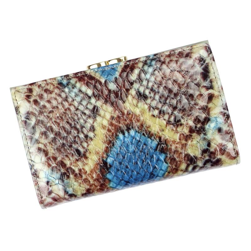 PATRIZIA damska portmonetka skóra naturalna zgrabny portfel system RFID