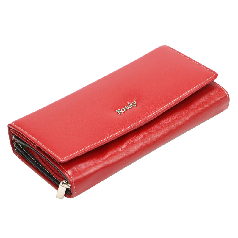 Skórzany damski portfel Rovicky R-RD-12-GCL MULTI2