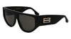 Okulary VICTORIA BECKHAM VB676S5514001. Okulary przeciwsłoneczne, Kolor czarny. Kobieta.