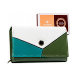 Skórzany damski portfel Peterson PTN RD-21-GCL-Y