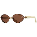 Okulary BALMAIN BPS-153B-53. Okulary przeciwsłoneczne, Kolor brązowy. Kobieta.