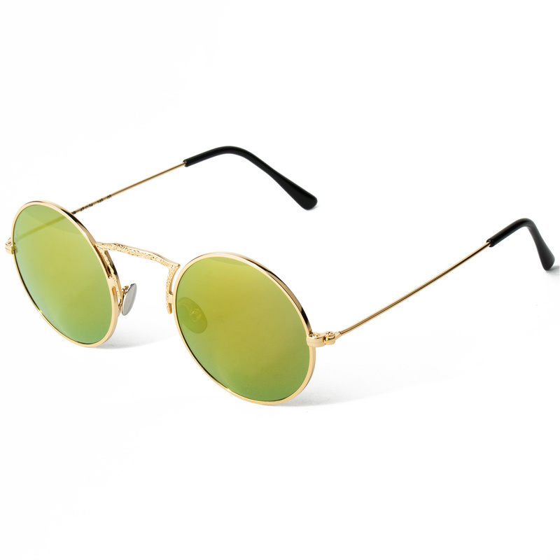 Okulary LGR MONAST-GOLD03. Okulary przeciwsłoneczne, Kolor złoty. Kobieta.
