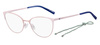 Okulary M MISSONI MMI-0039-35J. Okulary, Kolor różowy. Kobieta.