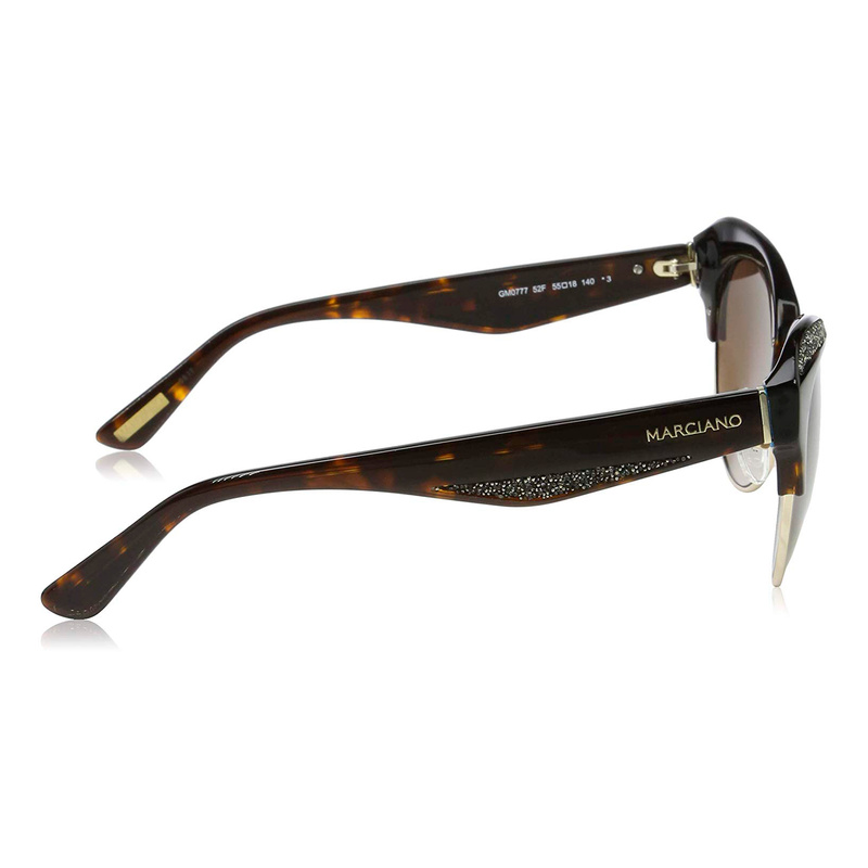 Okulary GUESS MARCIANO GM0777-5552F. Okulary przeciwsłoneczne, Kolor brązowy. Kobieta.