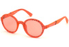 Okulary DIESEL DL02644844S. Okulary przeciwsłoneczne, Kolor pomarańczowy. Unisex.