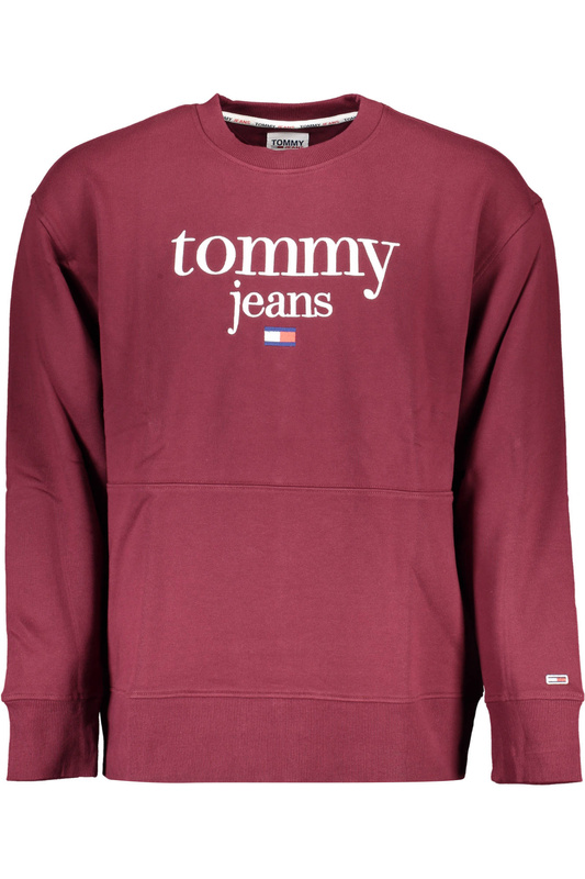 MĘSKA FIOLETOWA BLUZA TOMMY HILFIGER BEZ ZAMKA