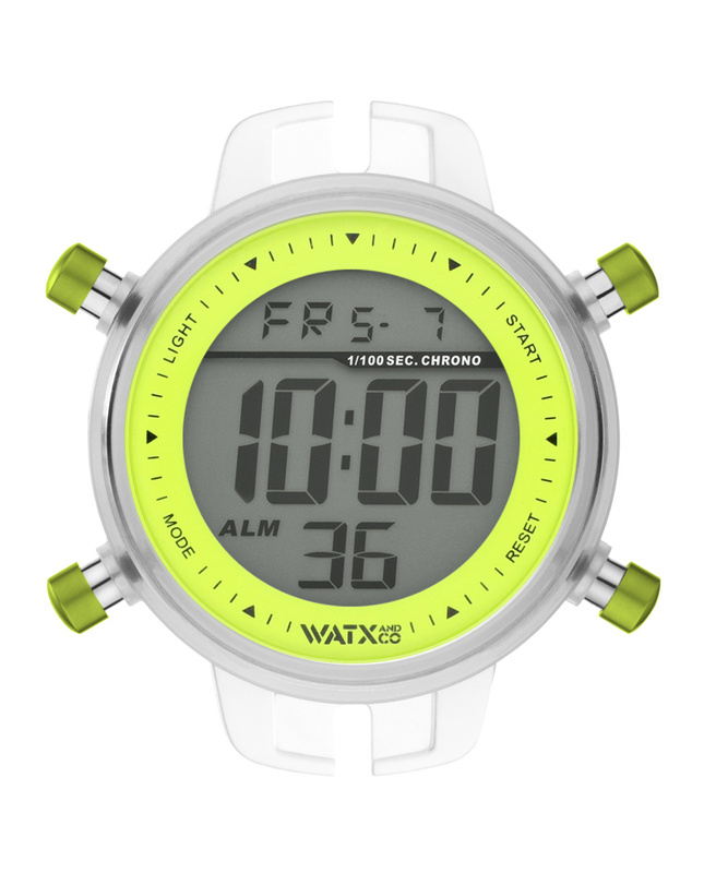 Zegarek WATXANDCO RWA1126. Pudełko, Kolor żółty. Unisex.
