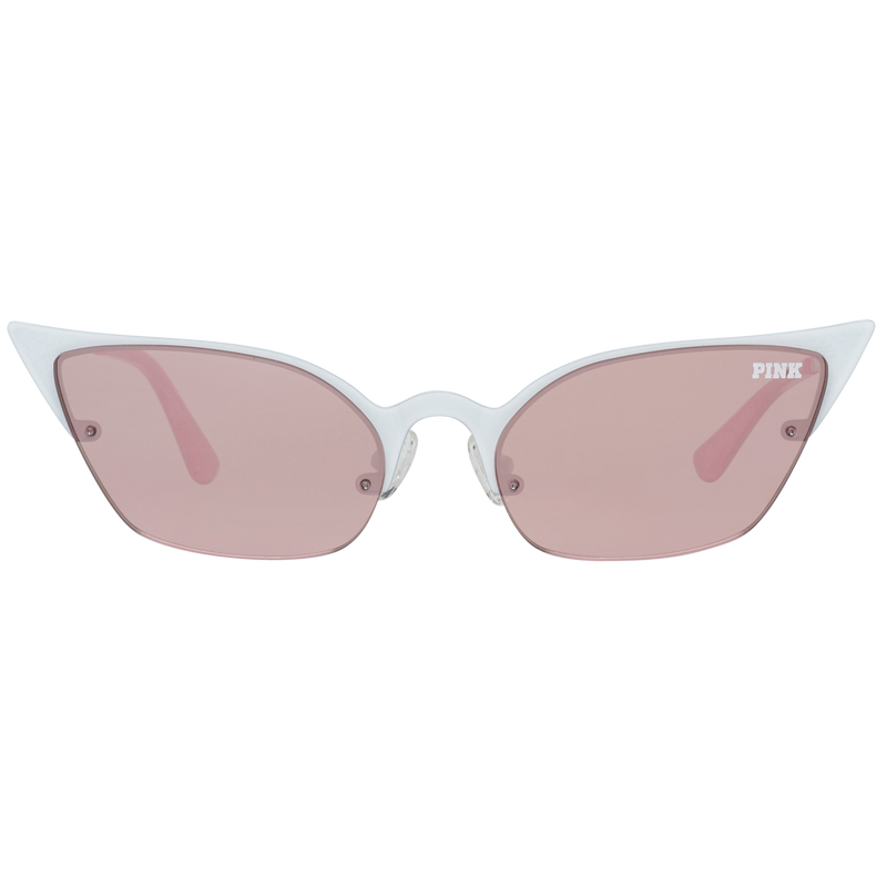 Okulary VICTORIA'S SECRET PINK PK0016-5525A. Okulary przeciwsłoneczne, Kolor biały. Kobieta.