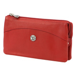 Gregorio damska portmonetka skóra naturalna duży portfel zasuwany